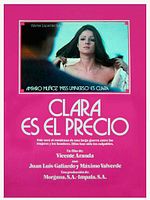 Cartel de Clara es el precio