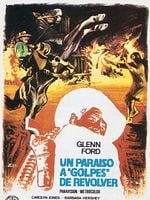 Cartel de Un paraíso a golpes de revólver