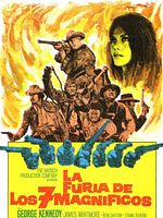 Cartel de La furia de los Siete Magníficos
