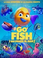 Cartel de Go Fish: Salvemos el mar