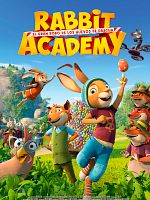 Cartel de Rabbit Academy: El gran robo de los huevos de Pascua