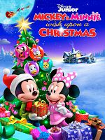 Cartel de Mickey y Minnie y el deseo de Navidad