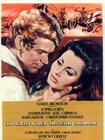 Cartel de La caída del imperio romano