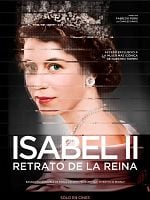 Cartel de Isabel II: Retrato de la reina