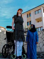 Cartel de Rumeysa: Con la cabeza alta