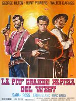 Cartel de El robo más grande del Oeste