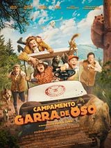 Cartel de Campamento Garra de Oso