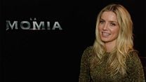 imagen de Sofia Boutella, Alex Kurtzman, Annabelle Wallis Interview 2: La momia
