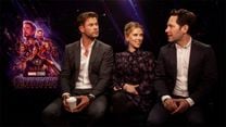 Chris Hemsworth, Scarlett Johansson, Paul Rudd, Anthony Russo, Joe Russo Entrevista : Vengadores: Endgame