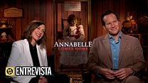 imagen de Gary Dauberman, Vera Farmiga, Mckenna Grace, Madison Iseman, Katie Sarife Interview : Annabelle vuelve a casa