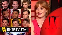 imagen de Jessica Chastain, Bill Hader, Chosen Jacobs, Sophia Lillis, Jaeden Martell Interview 2: It: Capítulo 2