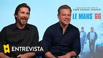 imagen de Christian Bale, Matt Damon, James Mangold Interview : Le Mans '66
