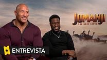 imagen de Jack Black, Karen Gillan, Kevin Hart, Dwayne Johnson Interview 8: Jumanji: Siguiente nivel