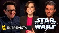 imagen de J.J. Abrams, Oscar Isaac, Daisy Ridley Interview 3: Star Wars: El Ascenso de Skywalker