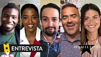 imagen de Andy Blankenbuehler, Jasmine Cephas Jones, Daveed Diggs, Renée Elise Goldsberry, Thomas Kail Interview : Hamilton