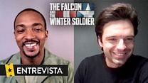 imagen de Sebastian Stan, Anthony Mackie Entrevista: Falcon y el Soldado de Invierno