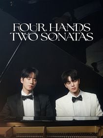 Cartel de Cuatro manos, dos sonatas