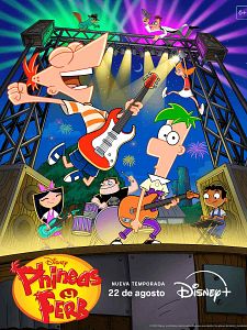 Cartel de Phineas y Ferb Temporada 5