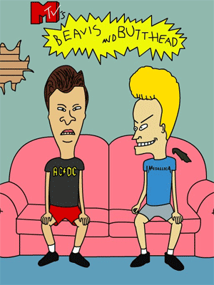 Cartel de Beavis y Butt-Head Temporada 9