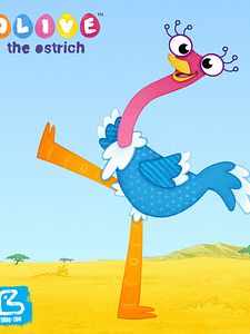 Cartel de Olivia, la pequeña avestruz Temporada 1