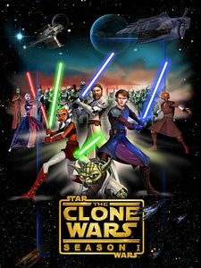 Cartel de Star Wars: The Clone Wars (2008) Temporada 6