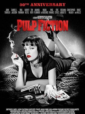 Cartel de Pulp Fiction