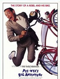 Cartel de La gran aventura de Pee-Wee