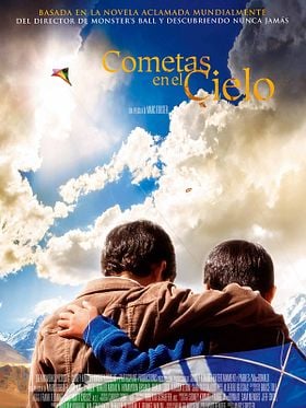 Cartel de Cometas en el cielo