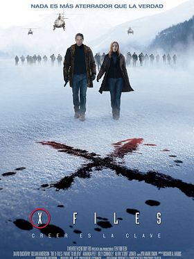 Cartel de X-Files: Creer es la clave
