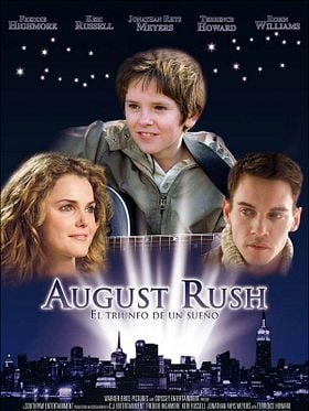 Cartel de August Rush: El triunfo de un sueño