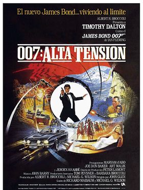 Cartel de 007: Alta tensión