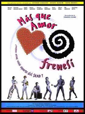 Cartel de Más que amor, frenesí