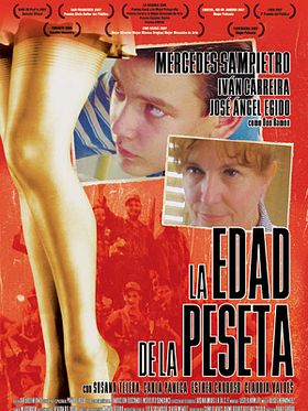 Cartel de La edad de la peseta