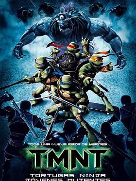 Cartel de TMNT: Tortugas ninja jóvenes mutantes