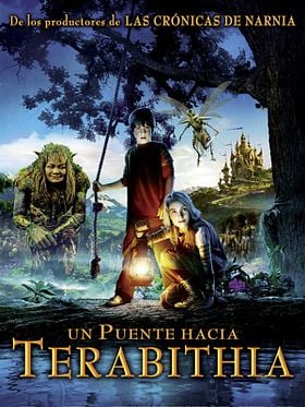 Cartel de Un puente hacia Terabithia