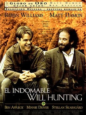 Cartel de El indomable Will Hunting