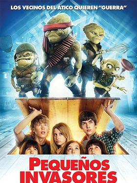 Cartel de Pequeños invasores