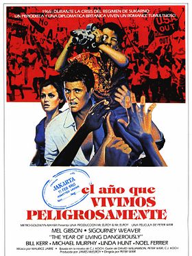 Cartel de El año que vivimos peligrosamente