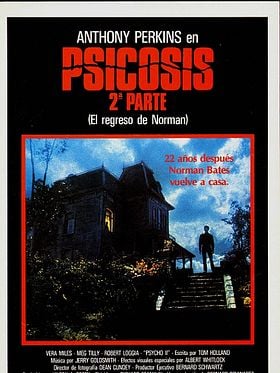 Cartel de Psicosis: Segunda parte (El regreso de Norman)