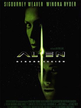 Cartel de Alien: Resurrección
