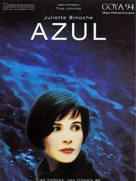 Cartel de Tres colores: Azul