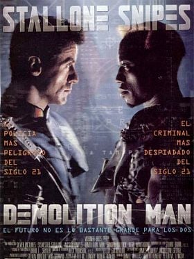 Cartel de Demolition Man