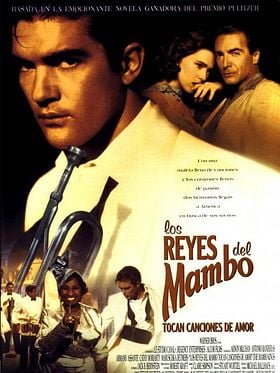 Cartel de Los reyes del mambo tocan canciones de amor