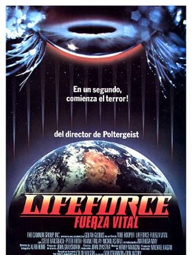 Cartel de Lifeforce, fuerza Vital