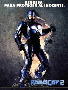 Cartel de RoboCop 2