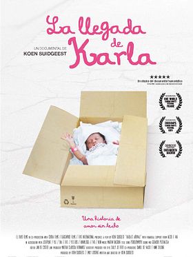 Cartel de La llegada de Karla