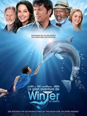 Cartel de La gran aventura de Winter el delfín