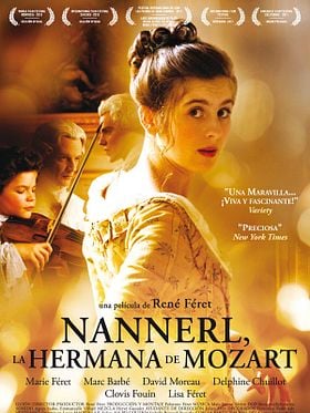 Cartel de Nannerl, la hermana de Mozart