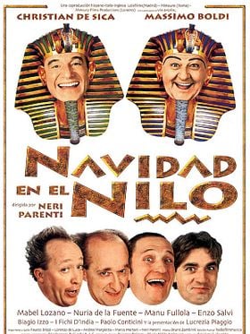 Cartel de Navidad en el Nilo