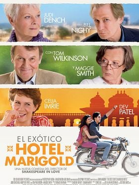 Cartel de El exótico Hotel Marigold